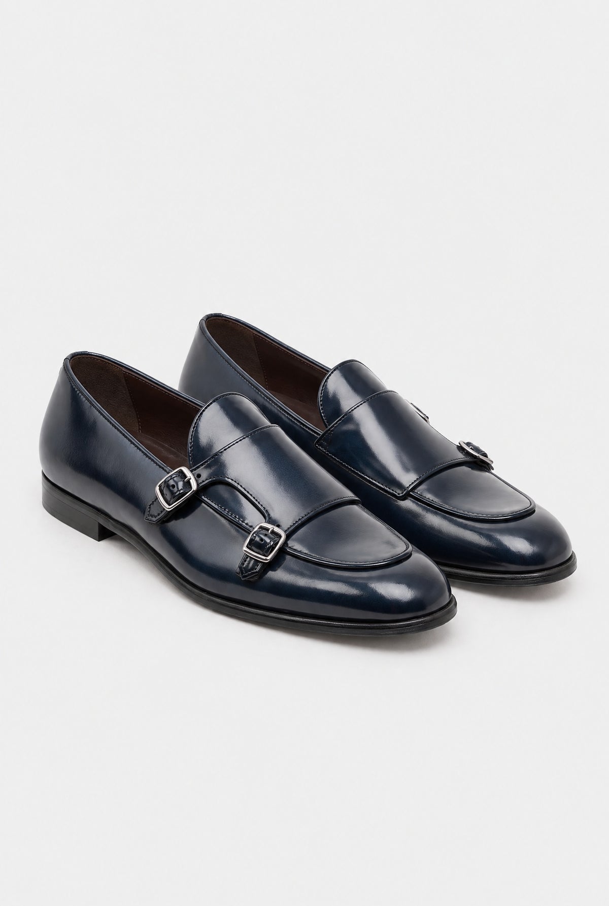 Mocassini MARINA Doppia Fibbia - Blue - SETTANTA