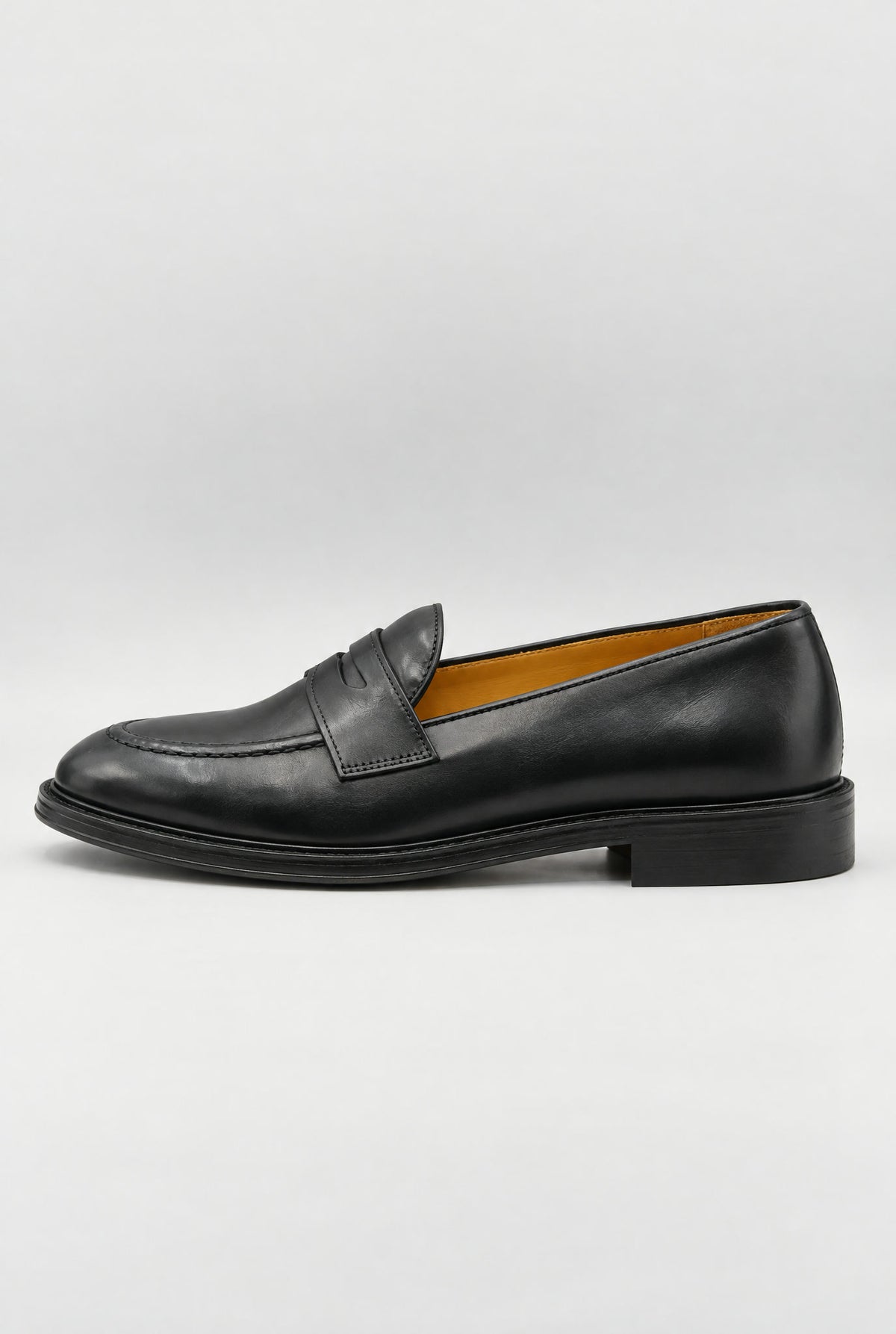 Mocassino BOCCA DI LEONE Vitello Nero - SETTANTA