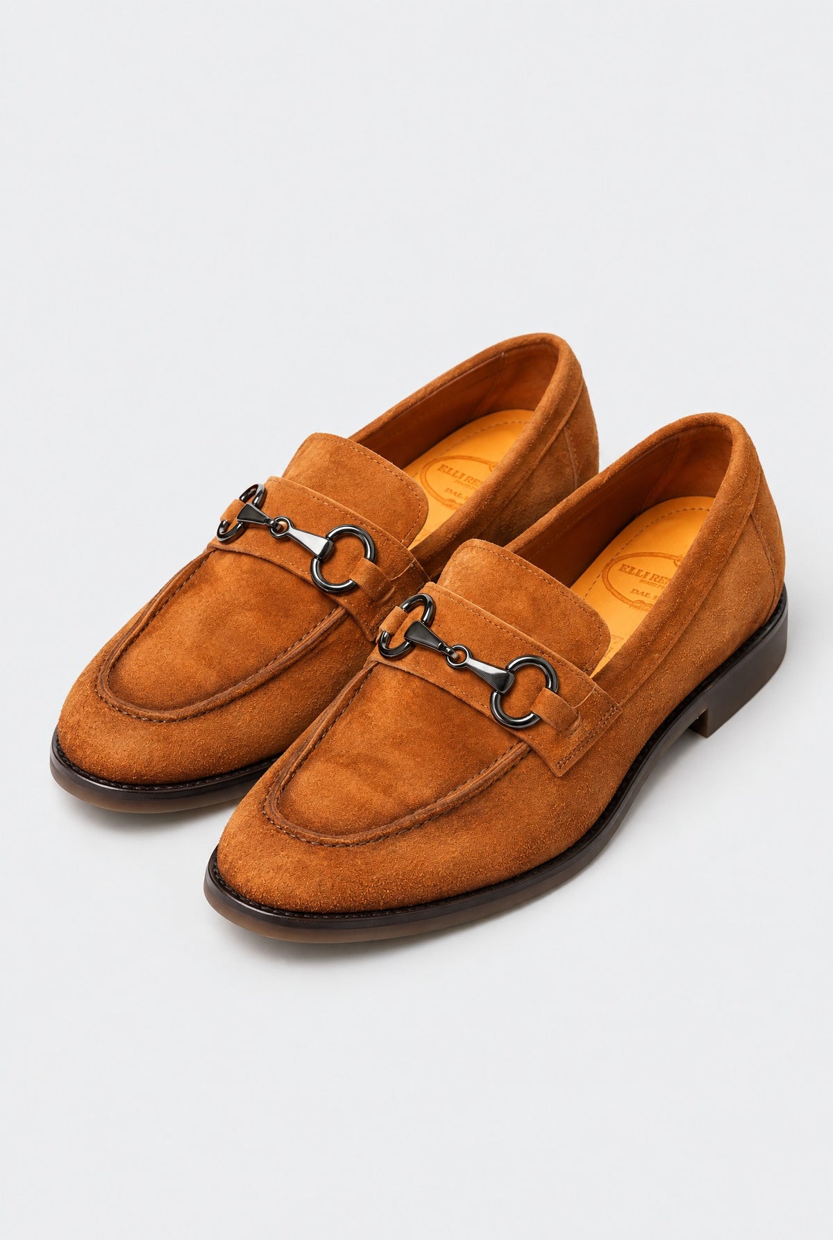 Mocassino PENNY Accessorio Capra Camoscio Cognac - SETTANTA