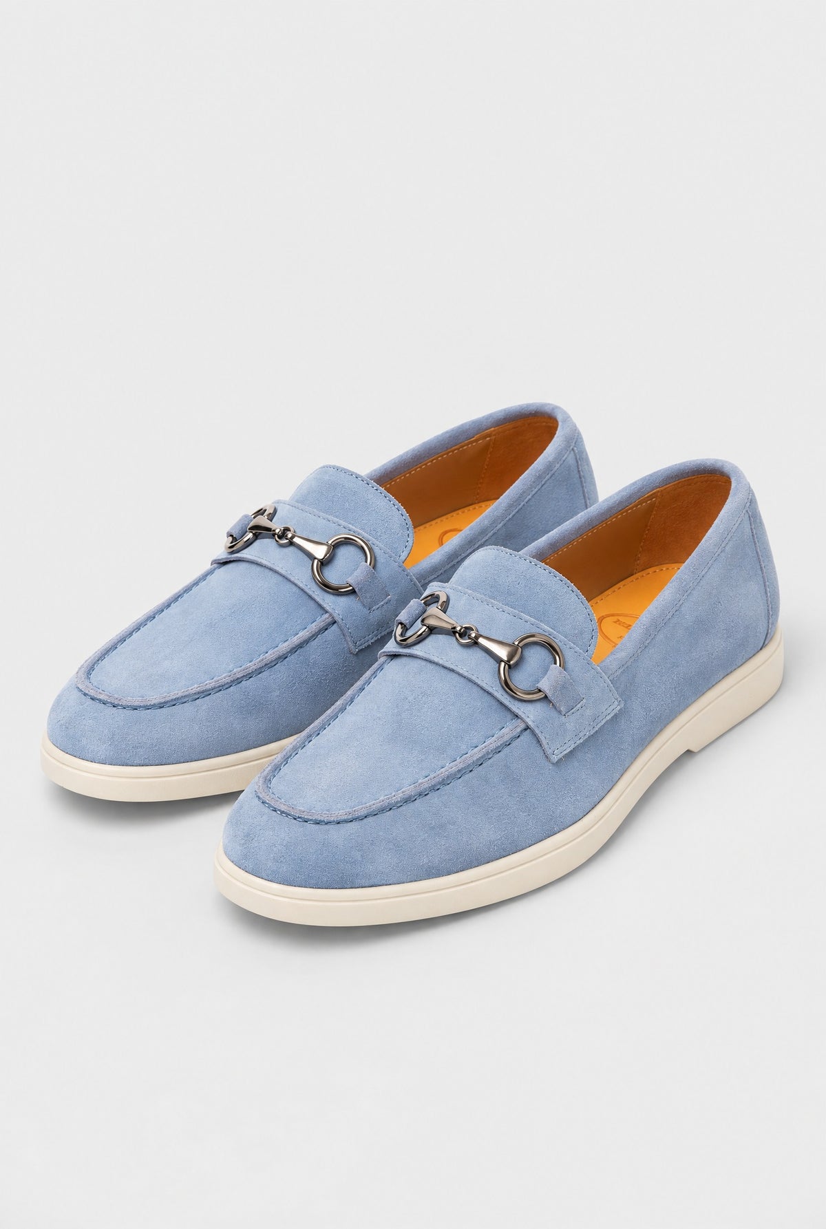 Mocassino PENNY Accessorio Capra Camoscio Jeans Indaco - SETTANTA