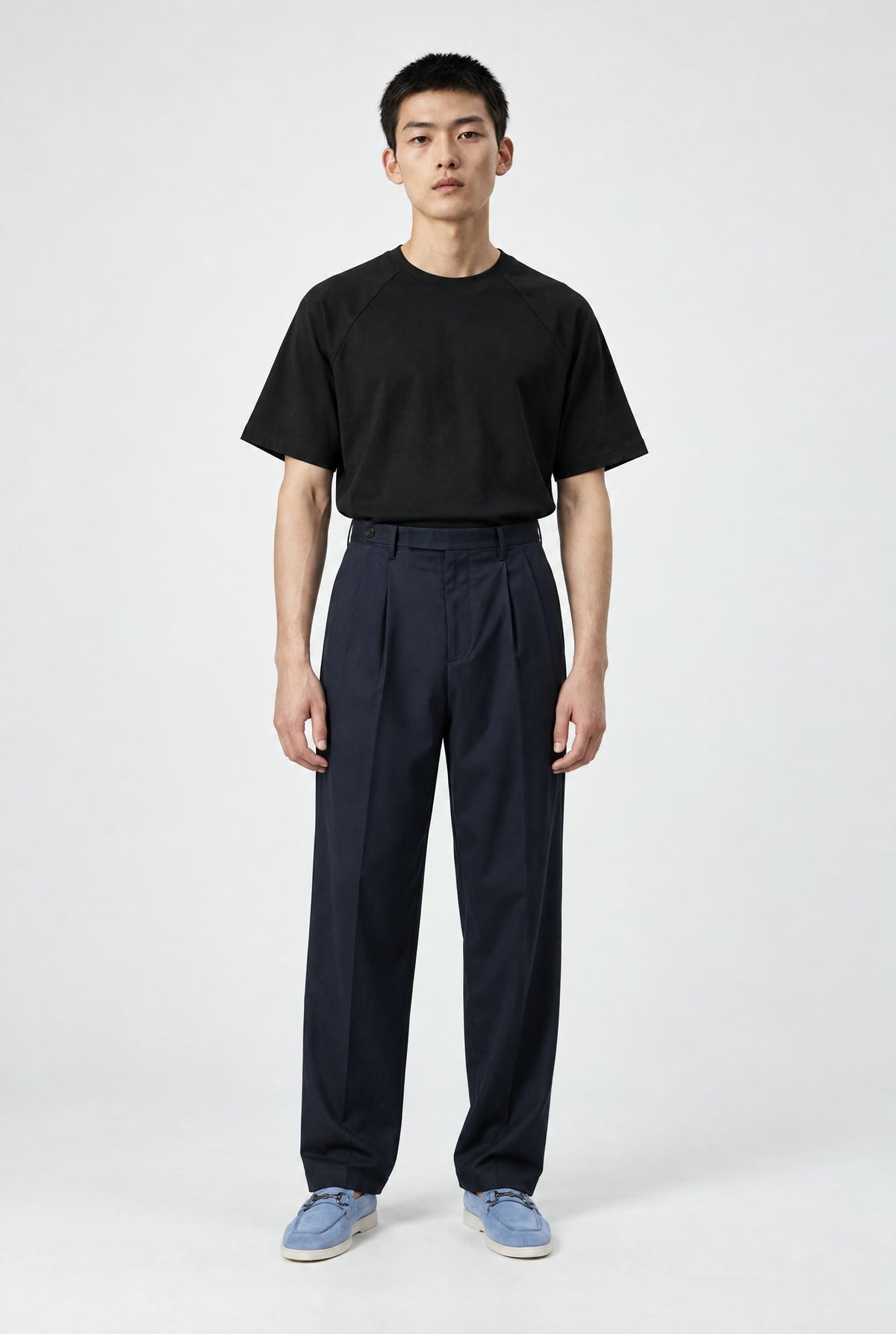 Pantalone Abito SETTANTA 2 Pinces - Oltremare - SETTANTA