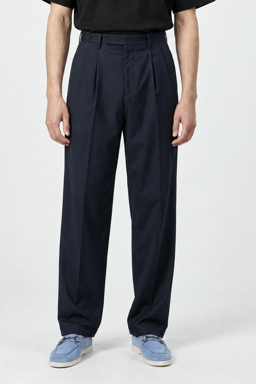Pantalone Abito SETTANTA 2 Pinces - Oltremare - SETTANTA