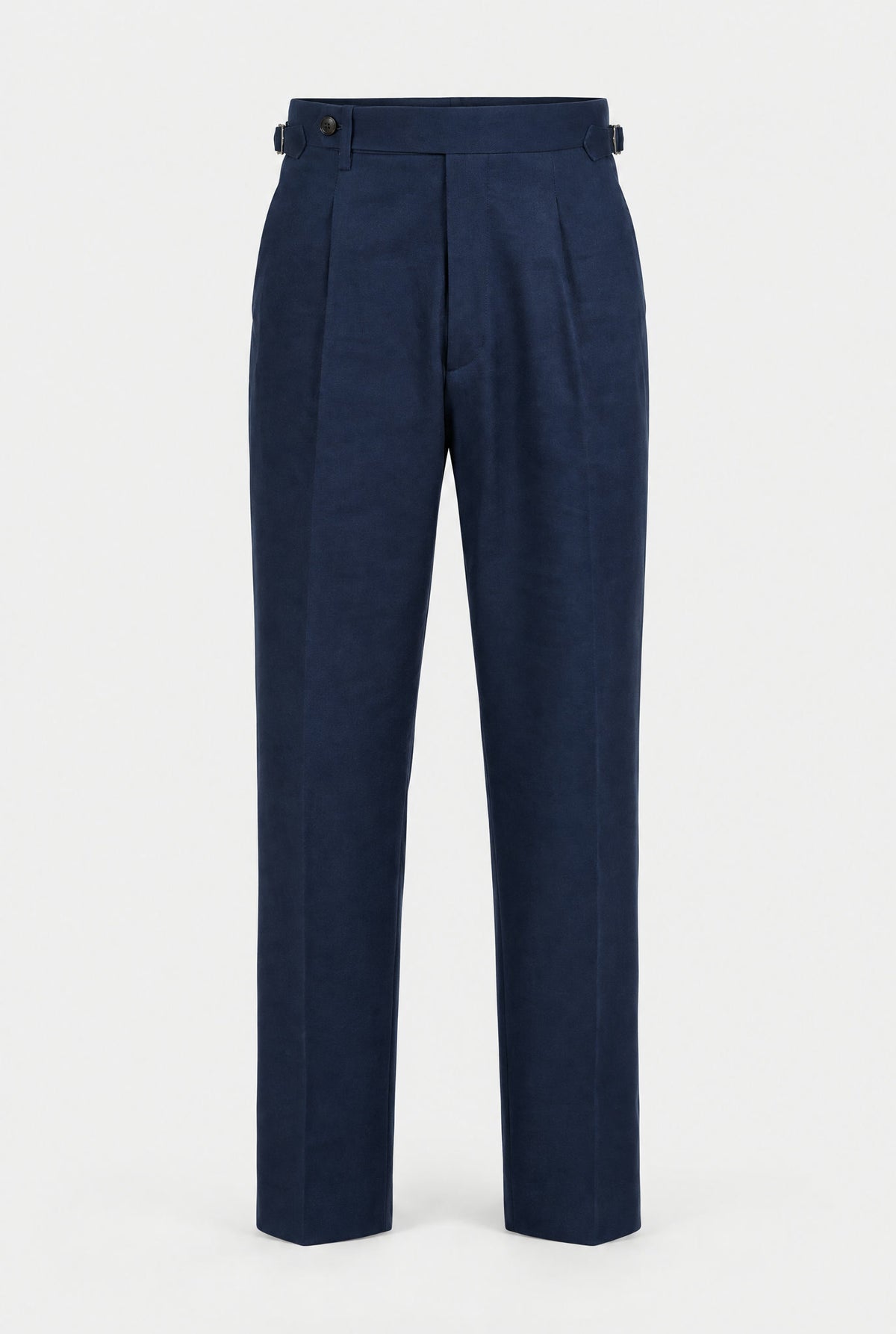 Pantalone Abito SETTANTA Rifinito Pinces - Lino Blue - SETTANTA