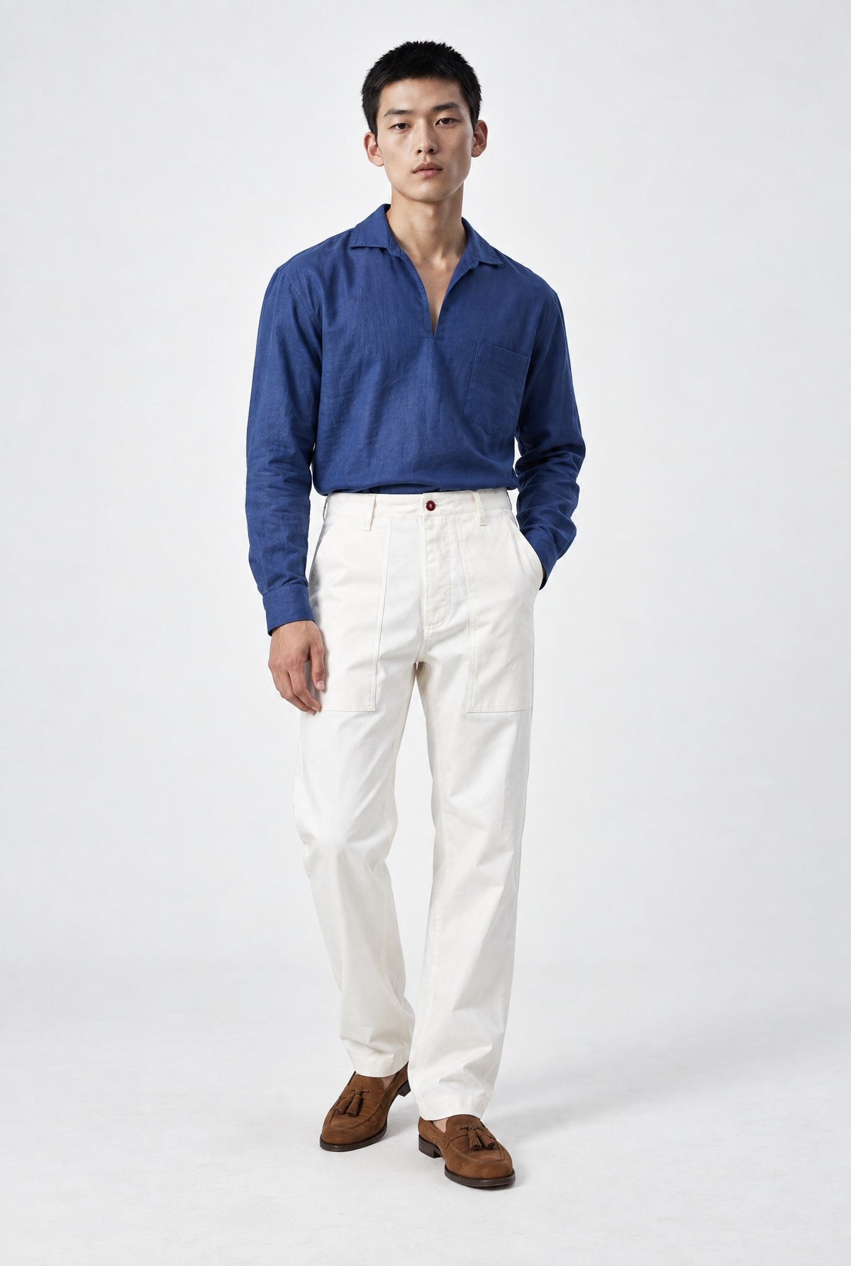 Pantalone ARASHI - Bianco - SETTANTA
