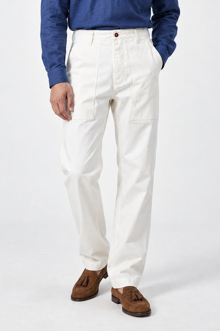Pantalone ARASHI - Bianco - SETTANTA