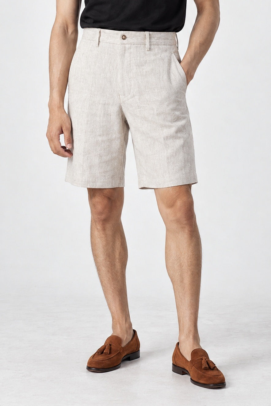 Pantalone Corto NAMI Short - Beige - SETTANTA