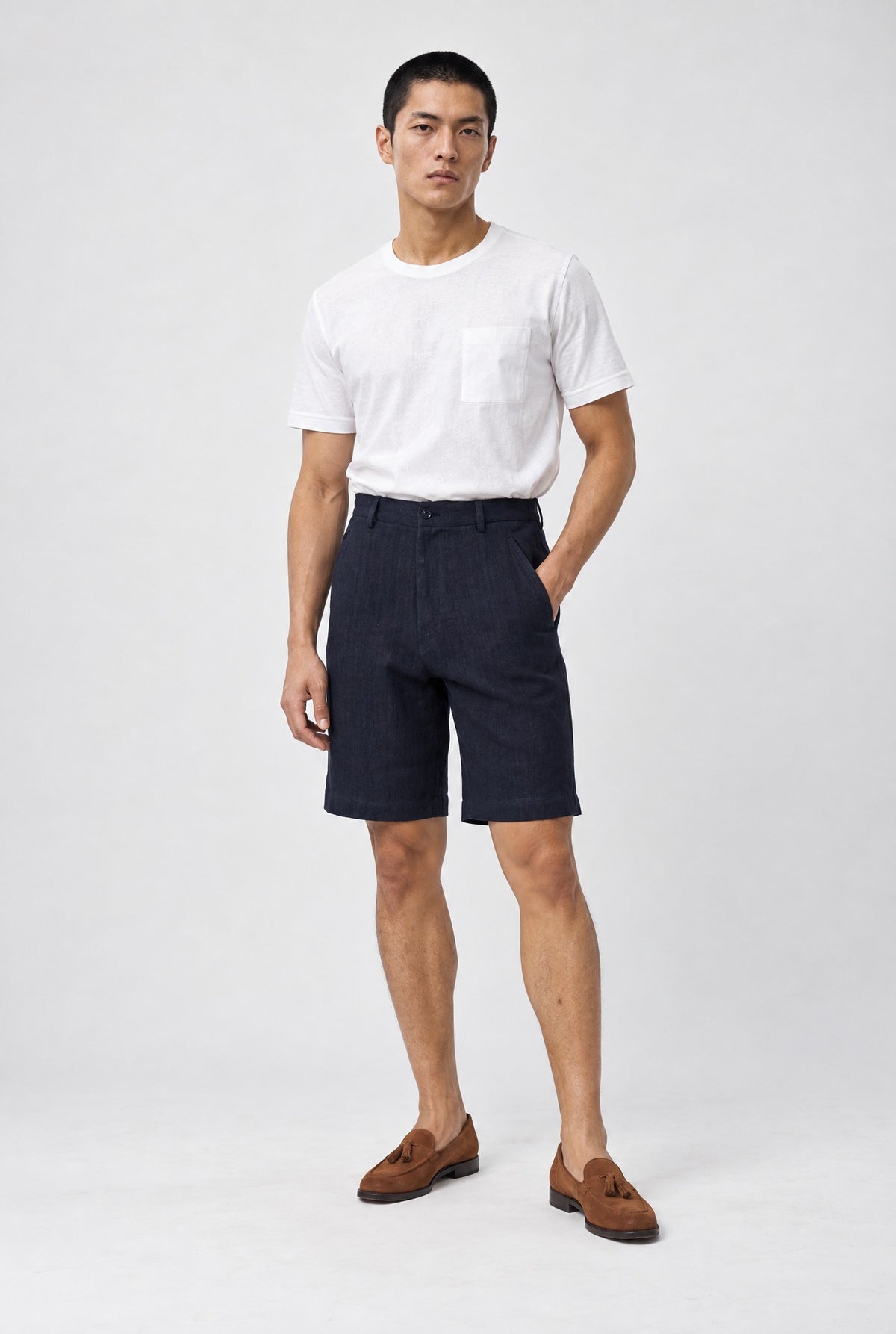 Pantalone Corto NAMI Short - Blue - SETTANTA