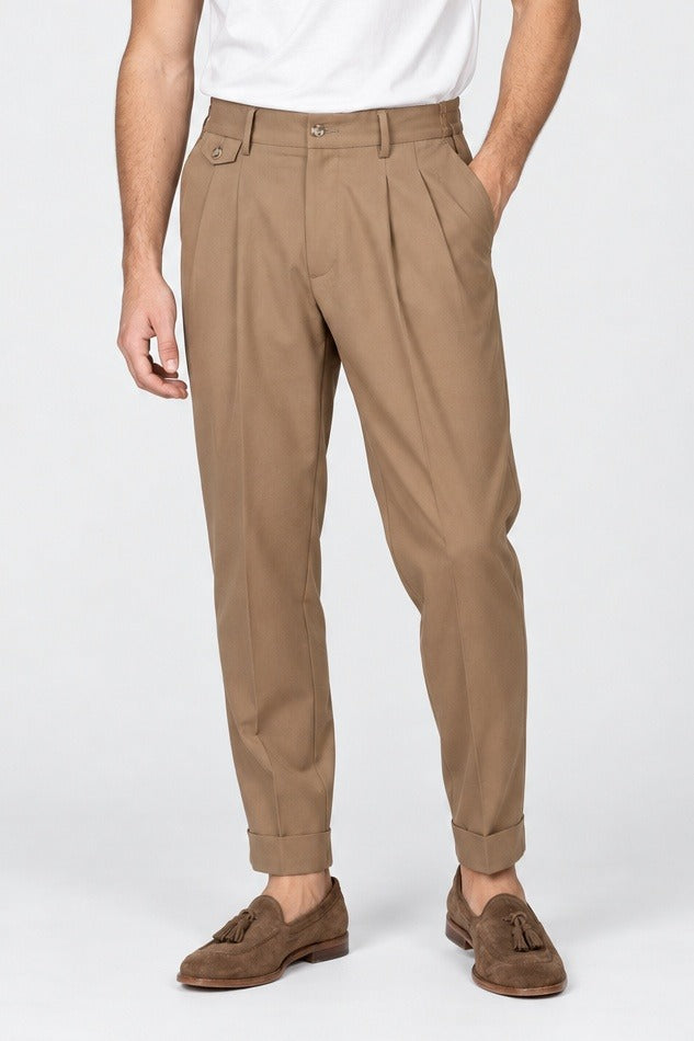 Pantalone FUJIO - Beige - SETTANTA