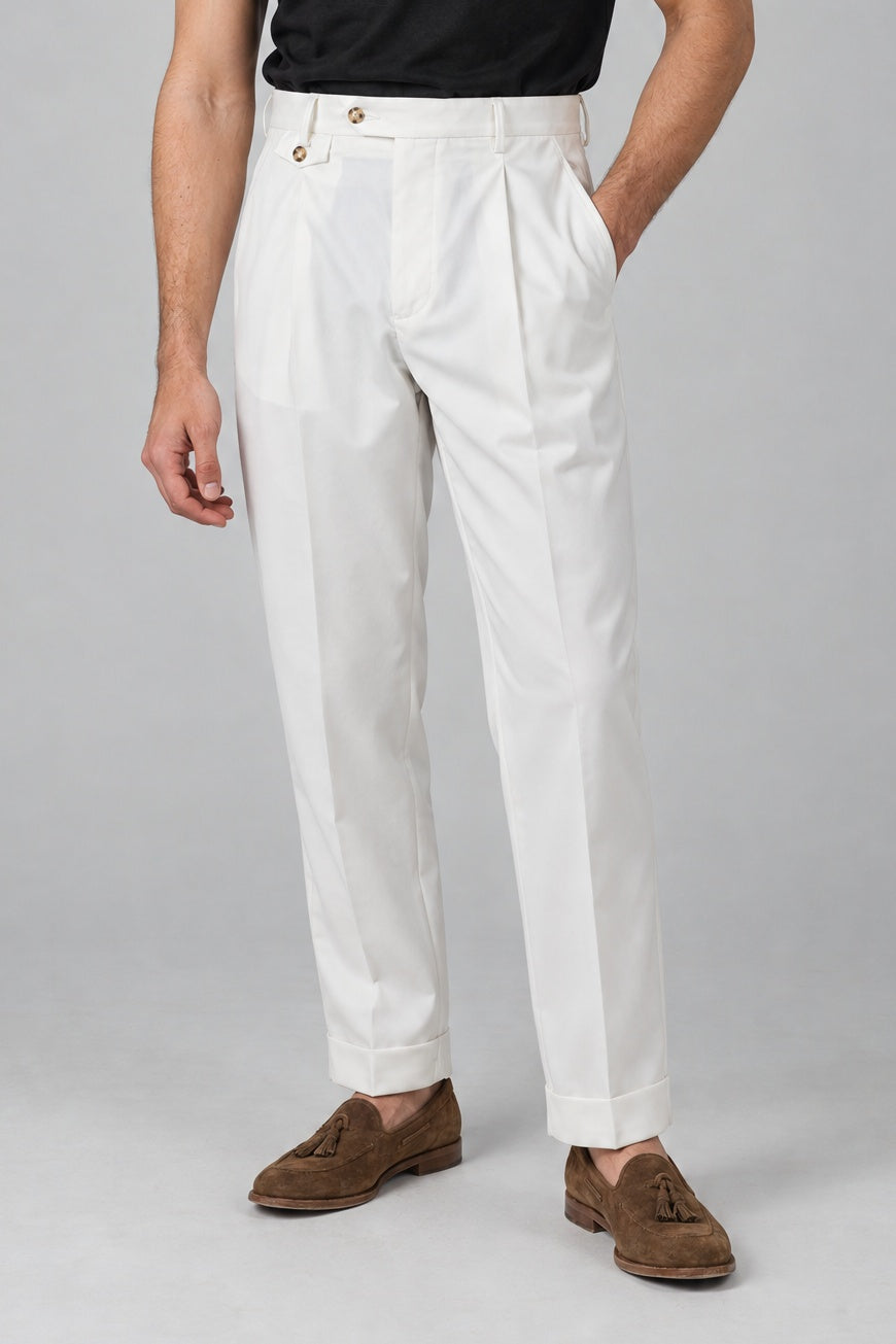 Pantalone FUMIO - Bianco - SETTANTA