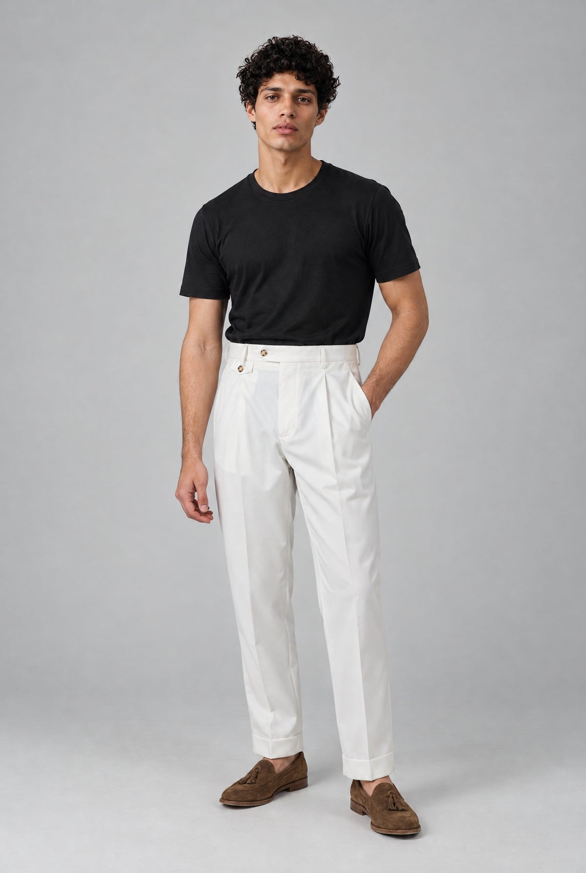 Pantalone FUMIO - Bianco - SETTANTA