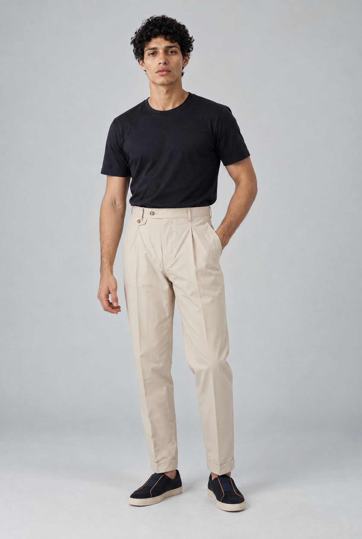 Pantalone FUMIO Tekniko - Beige - SETTANTA