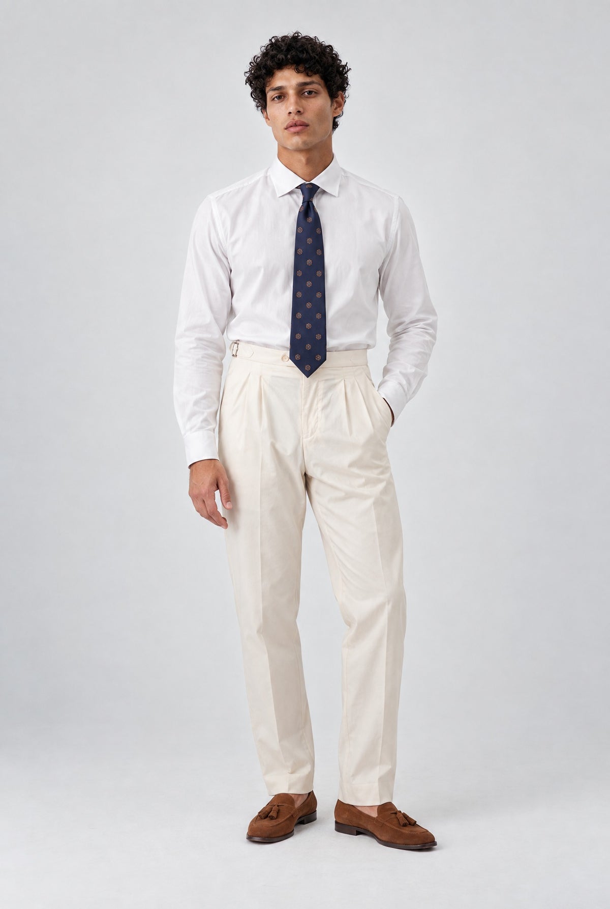Pantalone GEKKO Rifinito - Avorio - SETTANTA