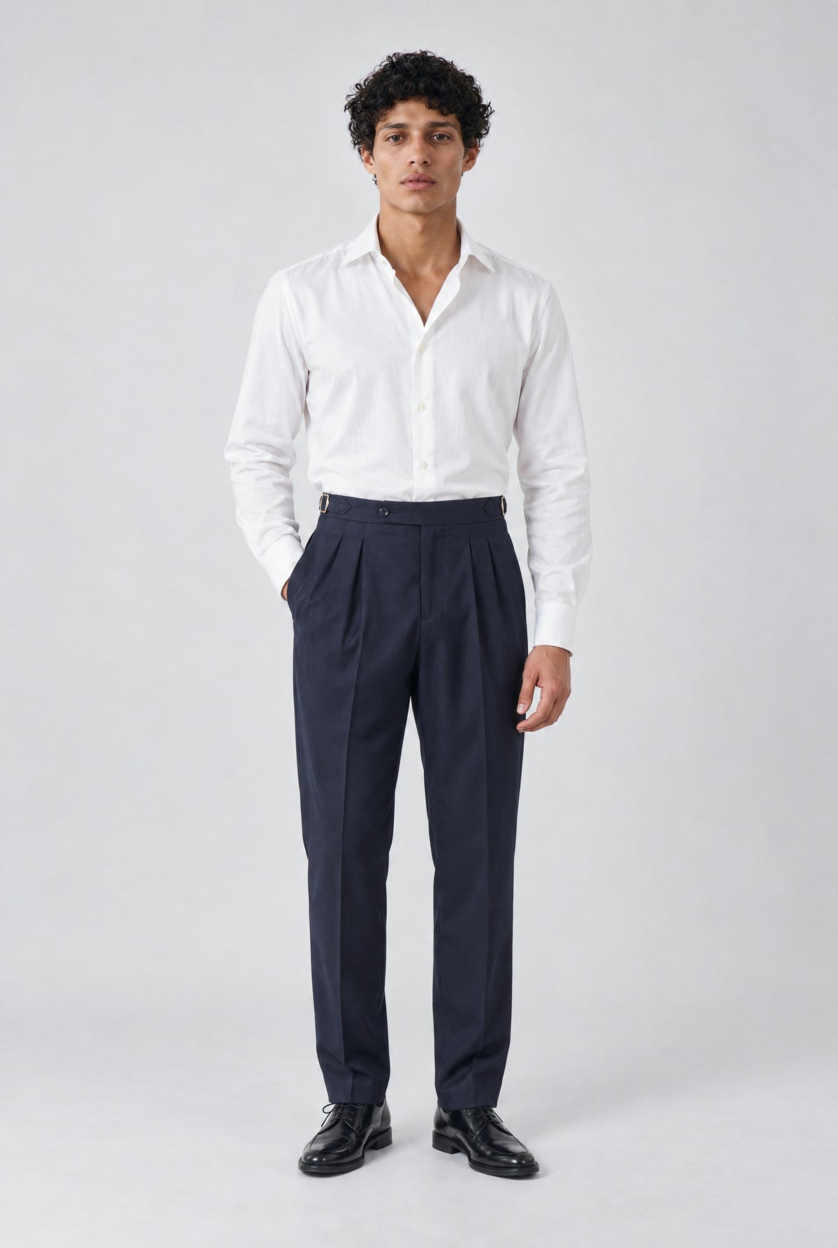 Pantalone KEGO Rifinito 2 Pinces - Blue - SETTANTA