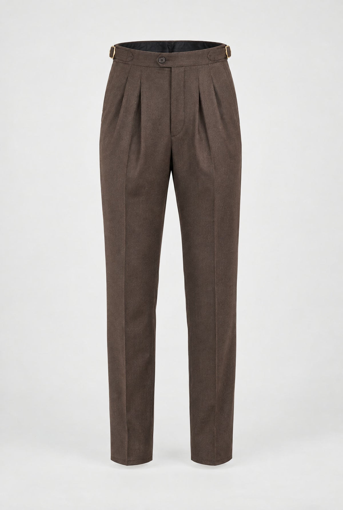 Pantalone KEGO Rifinito 2 Pinces - Tortora - SETTANTA