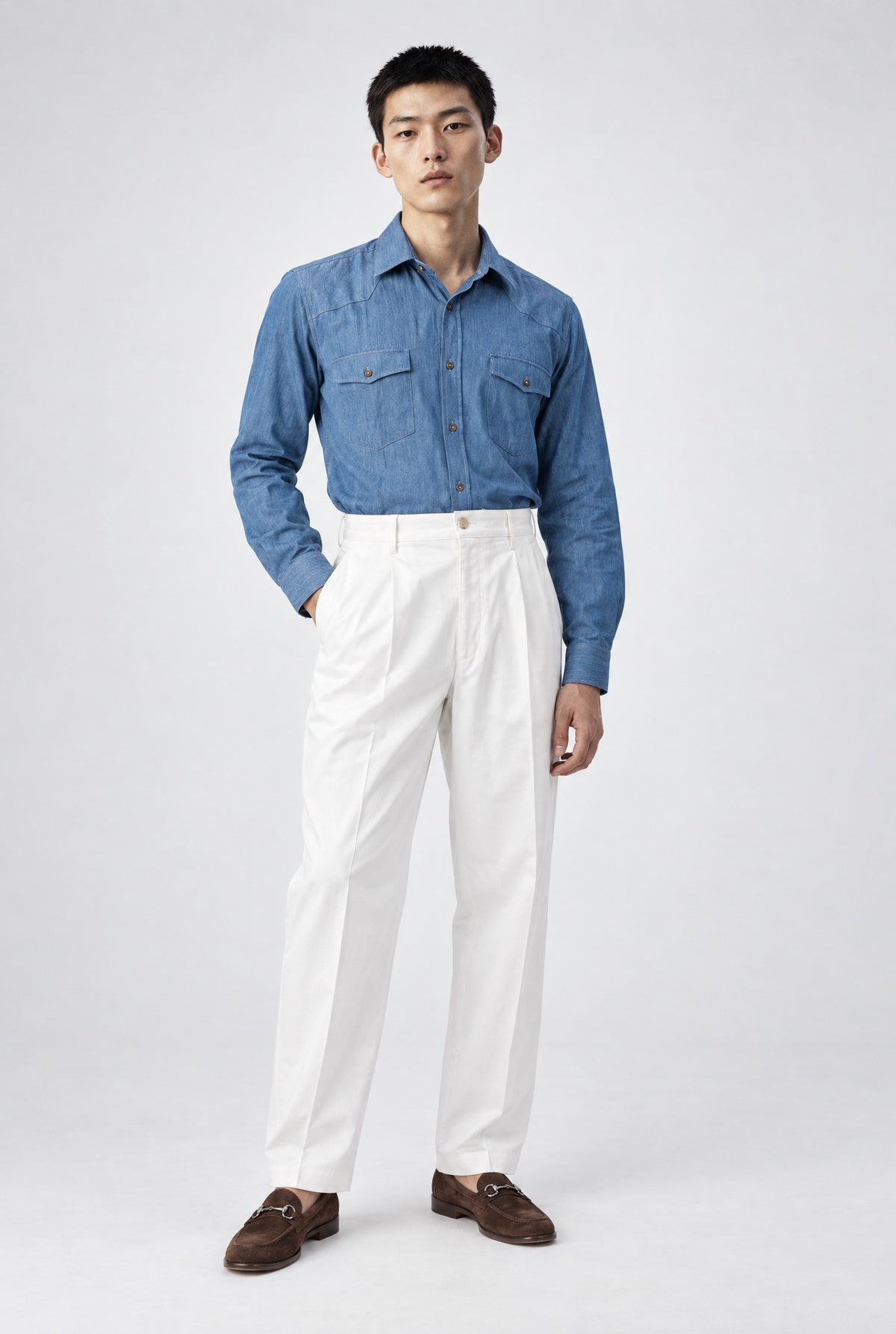 Pantalone NAGI - Panna - SETTANTA
