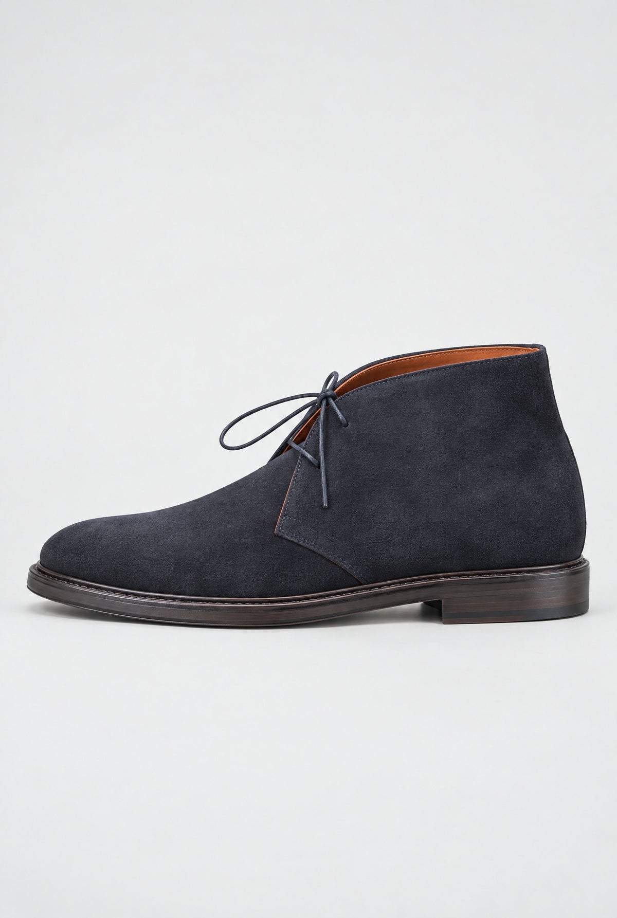 Polacco STRINGHE Camoscio Blue - SETTANTA