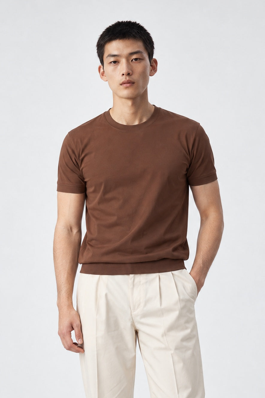 T-Shirt HISAO Tekniko™️ - Marrone - SETTANTA