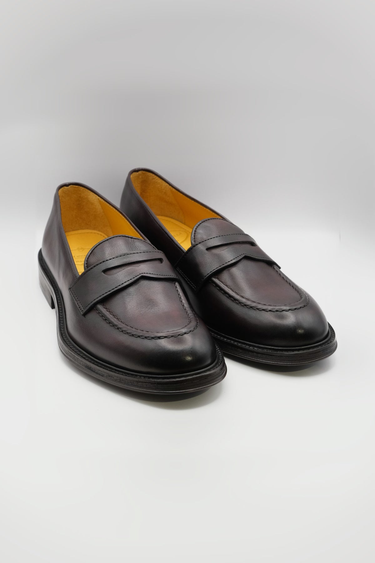 Mocassino BOCCA DI LEONE Vitello Bordeaux - SETTANTA
