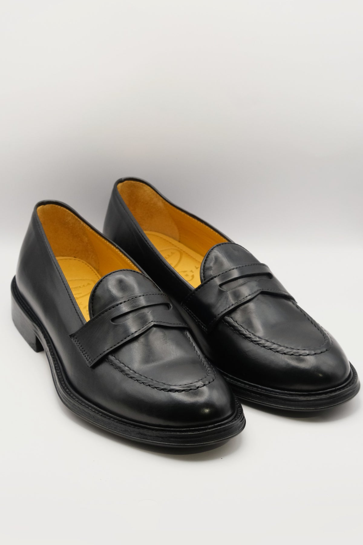 Mocassino BOCCA DI LEONE Vitello Nero - SETTANTA