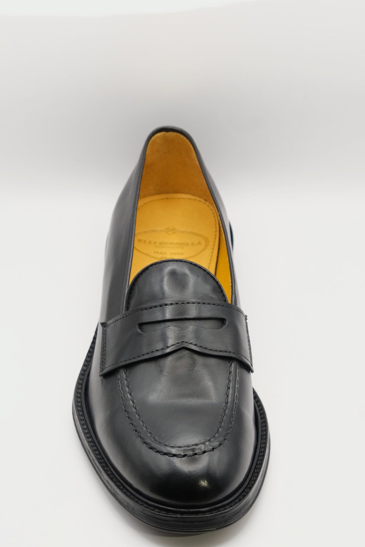 Mocassino BOCCA DI LEONE Vitello Nero - SETTANTA