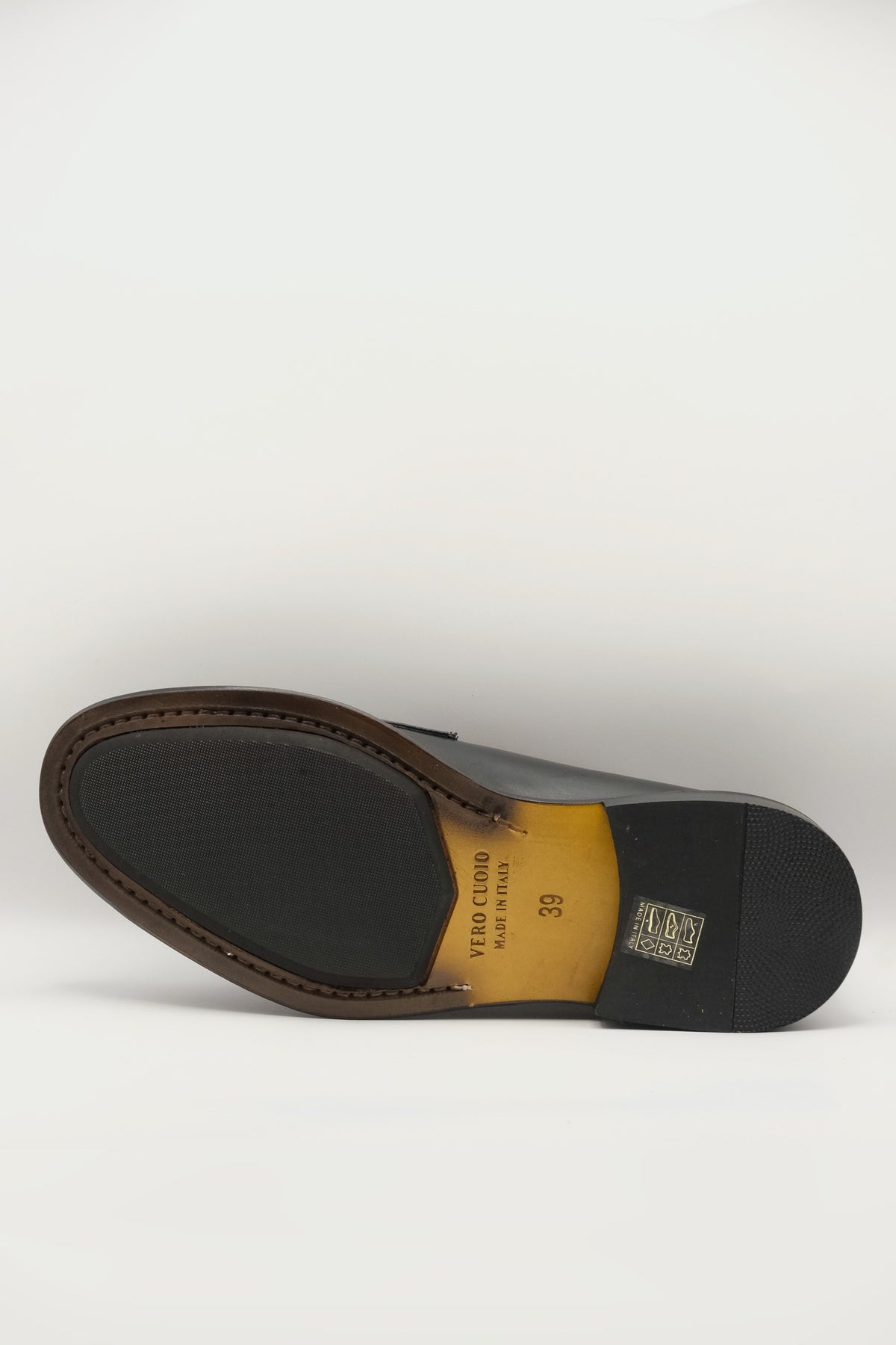 Mocassino BOCCA DI LEONE Vitello Nero - SETTANTA