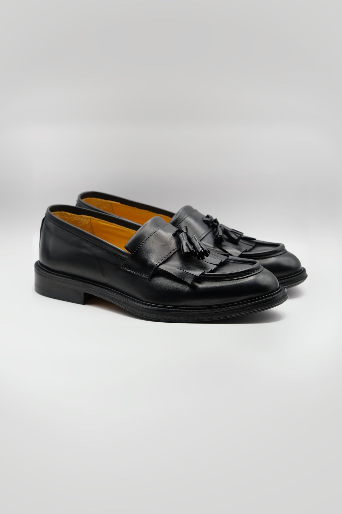 Mocassino FRANGIA & BENDA Vitello Nero - SETTANTA